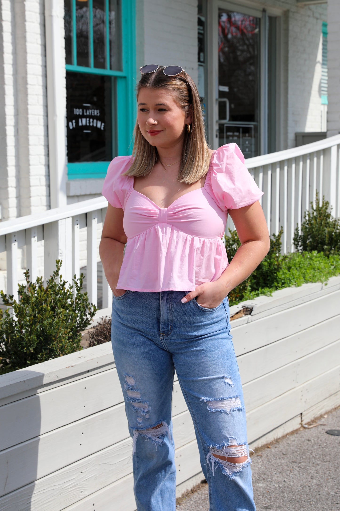 Rosie Puff Sleeve Top