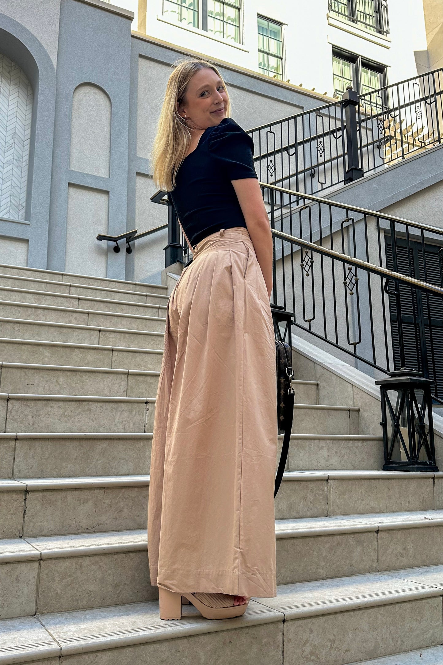 Georgia Pleated Flow Pant