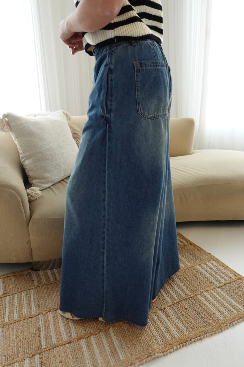 Dani Denim Wide Leg Pant